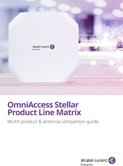 OmniSwitch product line matrix