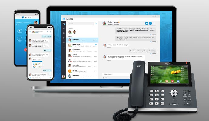 integrated communicate system of voice, VoIP, chat, SMS and more