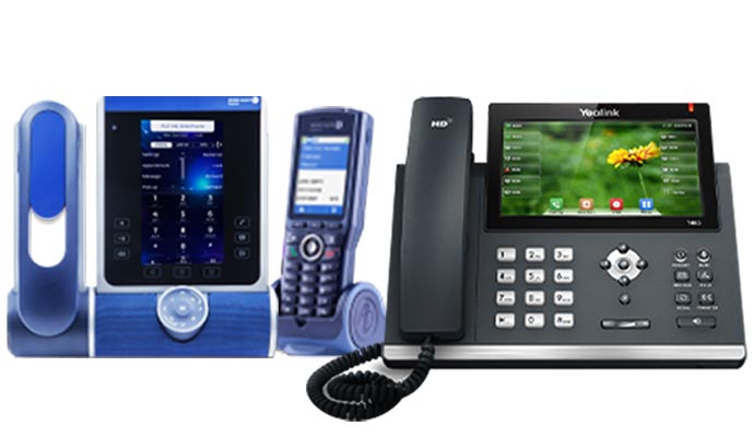 different types of VOIP phones used for communication