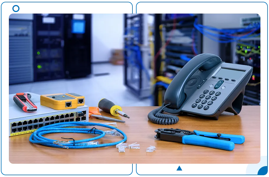 VOIP installation equipments